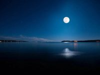 碧海潮生情不灭，不知江月待何人。